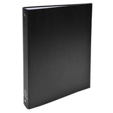 Exacompta PP Covered Ring Binder, A4, 4 Rings, 40 mm Spine - Black